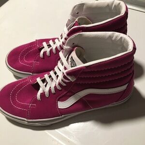 Vans Off The Wall Sneakers Pink Size 9